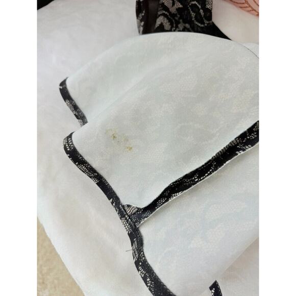 Nicole Miller Artelier USA 6 Floral Black Witchy Flare ALine Lolita VTG Anthro - Picture 7 of 7